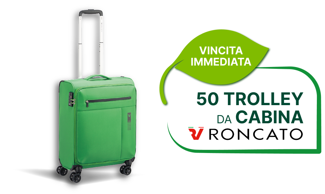 Vincita immediata 50 trolley da cabina Roncato